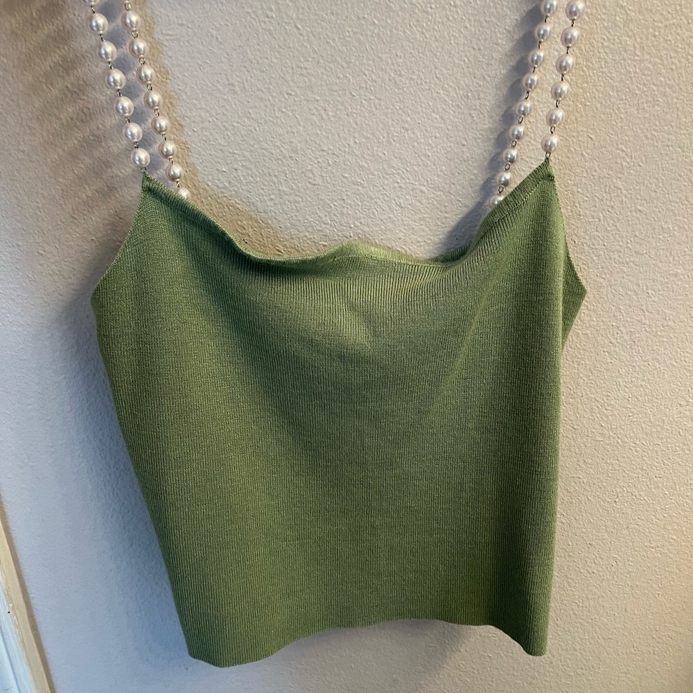 Ribbed crop top
